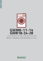 CATALOGO LAVADORAS MEDIA VELOCIDAD GWM-GWN